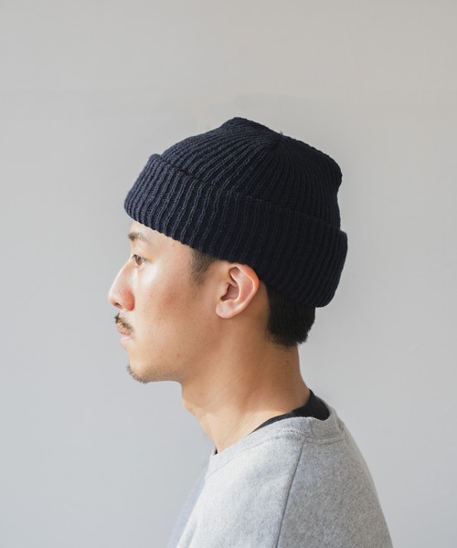 FRUIT OF THE LOOM（フルーツオブザルーム）の「FTL EX SIMPLE KNIT WATCH / ニットワッチ / カラー / シンプル（ニットキャップ/ビーニー・メンズ・ホワイト/ブラック/エンジ/ネイビー/グレー/レッド/オフホワイト/ピンク/イエロー/オレンジ/ブルー/杢グレー・FREE）」の14枚目の写真