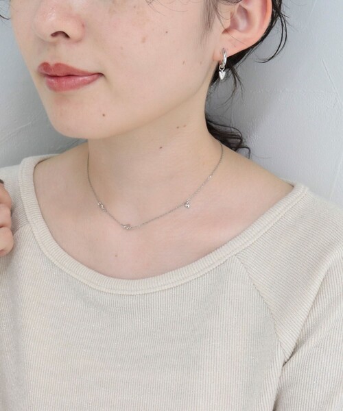 fredy emue（フレディエミュ）の「プチハート2ＷAYフープピアス（ピアス（両耳用）・レディース・シルバー/ゴールド・FREE）」の5枚目の写真