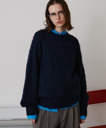 Auntie Rosa Holiday | MIXシャギークルーネックニット(ニット/セーター)