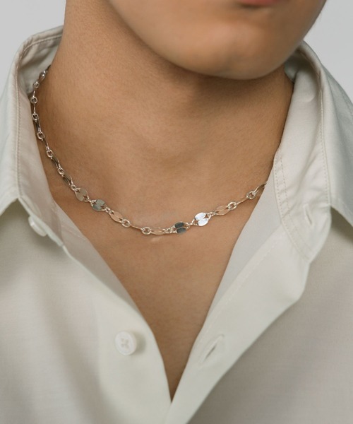 LURAKU】Silver925 Bold Necklace / シルバー925ボールドネックレス