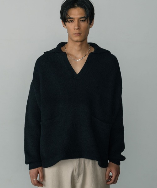 LURAKU（ルラク）の「【LURAKU】Silver925 Bold Necklace / シルバー925ボールドネックレス（長さ調節可能）（ネックレス・メンズ・シルバー・FREE）」の6枚目の写真