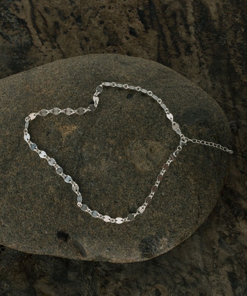 LURAKU（ルラク）の「【LURAKU】Silver925 Bold Necklace / シルバー925ボールドネックレス（長さ調節可能）（ネックレス・メンズ・シルバー・FREE）」の8枚目の写真