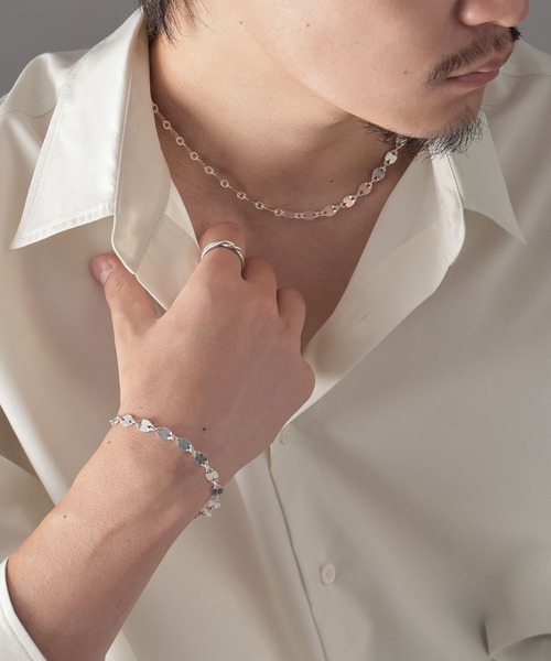 LURAKU】Silver925 Bold Necklace / シルバー925ボールドネックレス