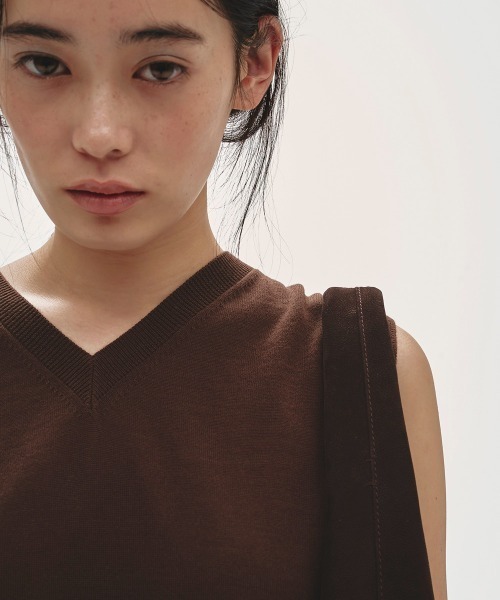 Seamless Knit Vest（ベスト）｜TODAYFUL（トゥデイフル）の