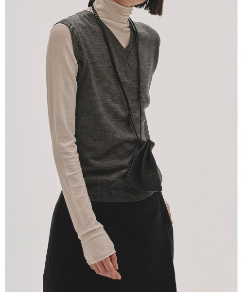★新品未使用★Cottonlinen Knit Vest Todayful トゥデイフル TODAYFUL Cottonlinen Knit Vest☆ : dimanche