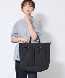 【ユニセックス/2WAY/A4収納可】中綿入りトートバッグ