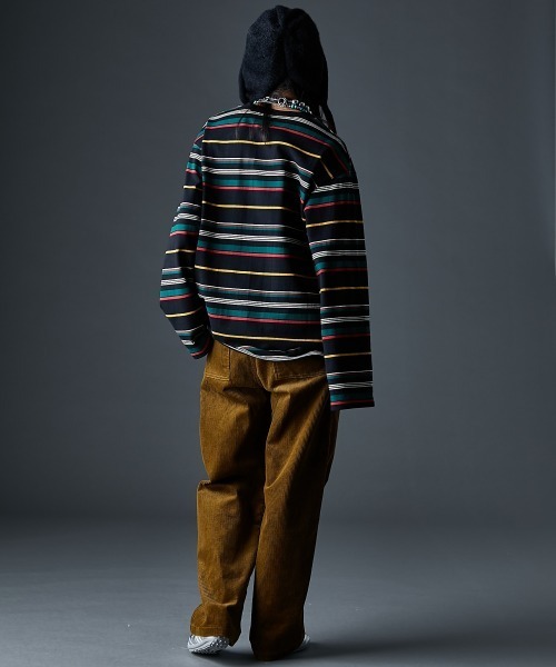 GEVS.（ジェイヴィス）の「綿100％コーデュロイパンツ＜大きいサイズ有＞GEVS.（その他パンツ・レディース・ブラック/キャメル・M/L/LL/3L/4L/5L）」の12枚目の写真