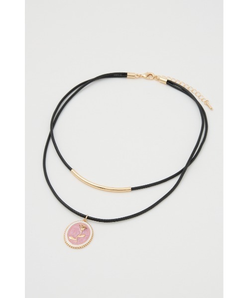 SLY（スライ）の「LAYERED MOTIF CHOKER レイヤード モチーフ チョーカー（チョーカー・レディース・ゴールド/シルバー・FREE）」の13枚目の写真