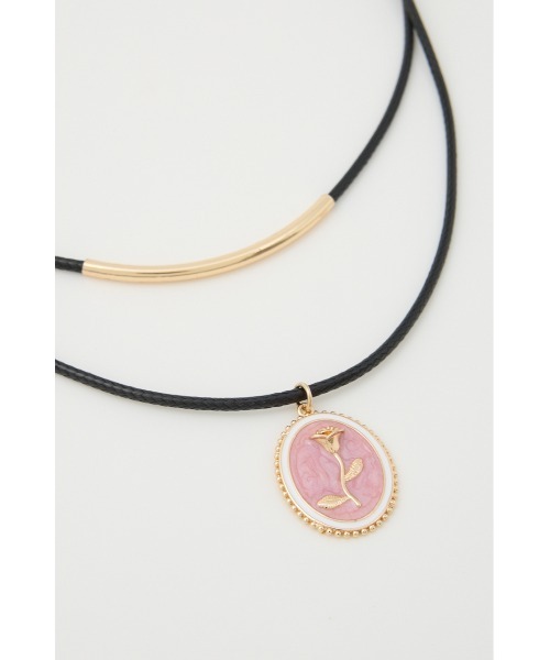 SLY（スライ）の「LAYERED MOTIF CHOKER レイヤード モチーフ チョーカー（チョーカー・レディース・ゴールド/シルバー・FREE）」の14枚目の写真