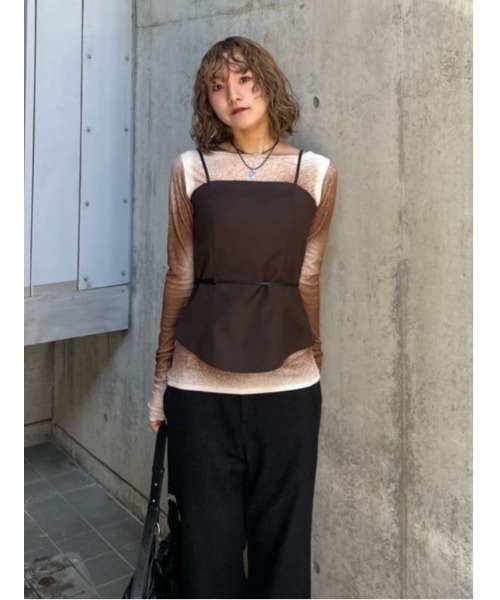 SLY（スライ）の「LAYERED MOTIF CHOKER レイヤード モチーフ チョーカー（チョーカー・レディース・ゴールド/シルバー・FREE）」の4枚目の写真