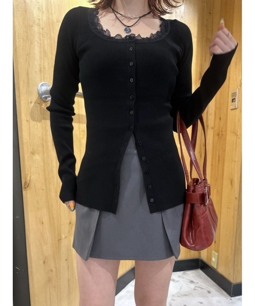 SLY（スライ）の「LAYERED MOTIF CHOKER レイヤード モチーフ チョーカー（チョーカー・レディース・ゴールド/シルバー・FREE）」の8枚目の写真