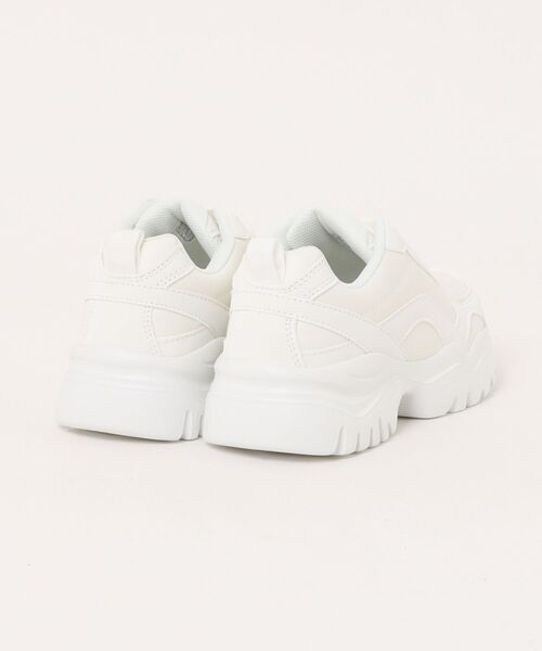 algy（アルジー）の「厚底スニーカー（スニーカー・キッズ・ブラック/オフホワイト・20/21/22/23/24）」の3枚目の写真