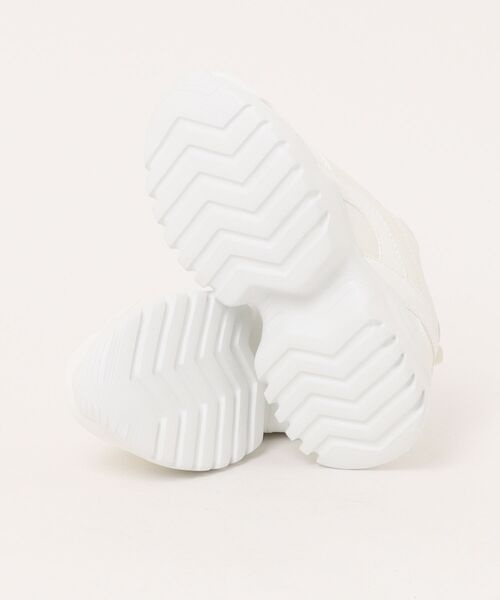 algy（アルジー）の「厚底スニーカー（スニーカー・キッズ・ブラック/オフホワイト・20/21/22/23/24）」の4枚目の写真