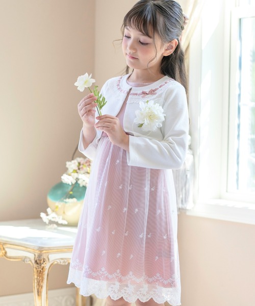 Catherine Cottage フォーマルスーツセット チェック 110 キャサリンコテージ フォーマル セット ジャケット＆ワンピース 120