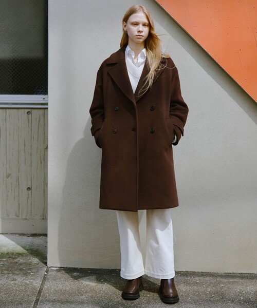 1_OF MINE＞W チェスター コート（チェスターコート）｜green label