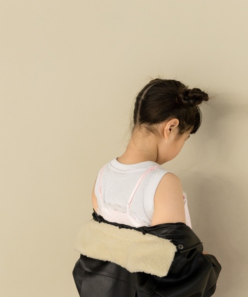 LOWRYS FARM（ローリーズファーム）の「サテンレースミニワンピース　590905（ワンピース・キッズ・ピンク/ブルー・120cm/130cm/140cm/150cm/110cm）」の9枚目の写真