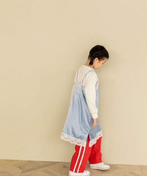 LOWRYS FARM（ローリーズファーム）の「サテンレースミニワンピース　590905（ワンピース・キッズ・ピンク/ブルー・120cm/130cm/140cm/150cm/110cm）」の15枚目の写真