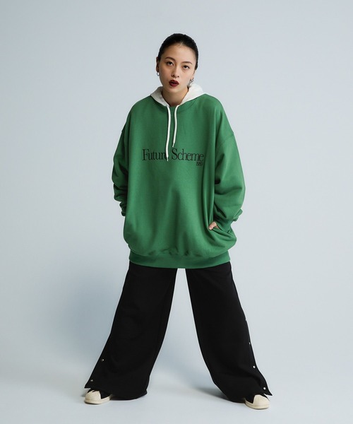 セール】【Les Fleurs】シシュウロゴスウェットLS/598996（スウェット