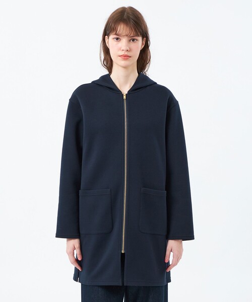 MACKINTOSH PHILOSOPHY(マッキントッシュ フィロソフィー)の「ハウスチェックダンボールコーディガン(その他アウター・レディース・ダークネイビー/ブラウン・38)」の5枚目の写真