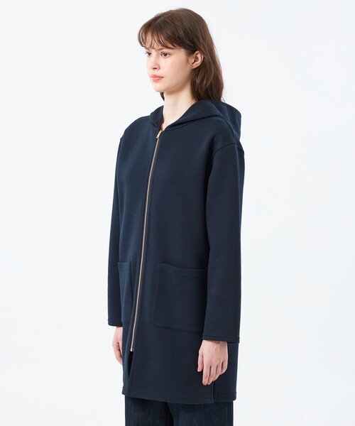 MACKINTOSH PHILOSOPHY(マッキントッシュ フィロソフィー)の「ハウスチェックダンボールコーディガン(その他アウター・レディース・ダークネイビー/ブラウン・38)」の6枚目の写真