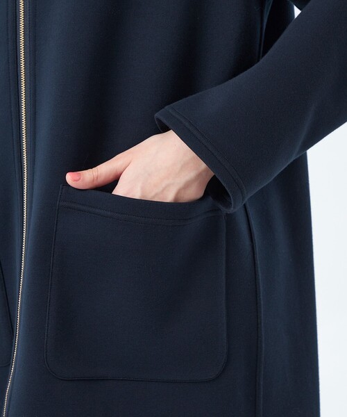 MACKINTOSH PHILOSOPHY(マッキントッシュ フィロソフィー)の「ハウスチェックダンボールコーディガン(その他アウター・レディース・ダークネイビー/ブラウン・38)」の9枚目の写真