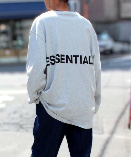 セール】【FOG ESSENTIALS】エッセンシャルズ FOG BACK LOGO LS TEE