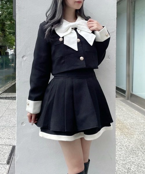 A　セットアップ セール】 【セットアップ対応】マイクロチェック柄 ジャケット(110