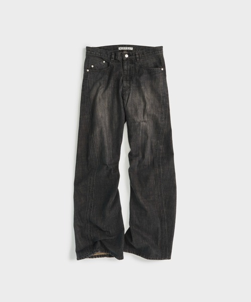 パンツ nvrfrgt 3D Twisted Jeans NVRFRGT(ネバーフォーゲット) 25SS 3D TWISTED WIDE LEG JEANS
