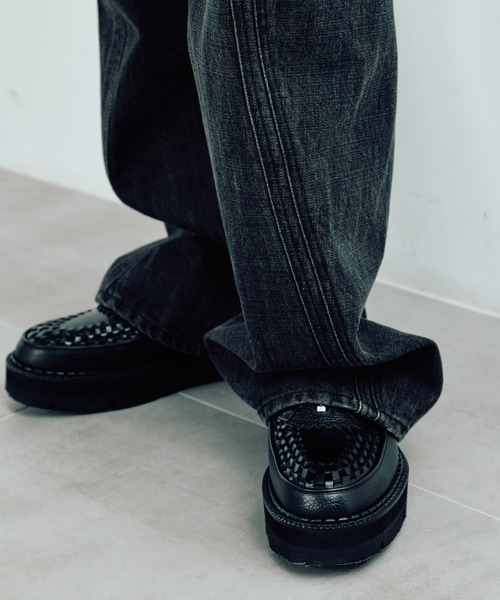 NVRFRGT（ネヴァーフォーゲット）の「別注 3D TWISTED JEANS（デニムパンツ・メンズ・ブラック・3/2/1）」の15枚目の写真