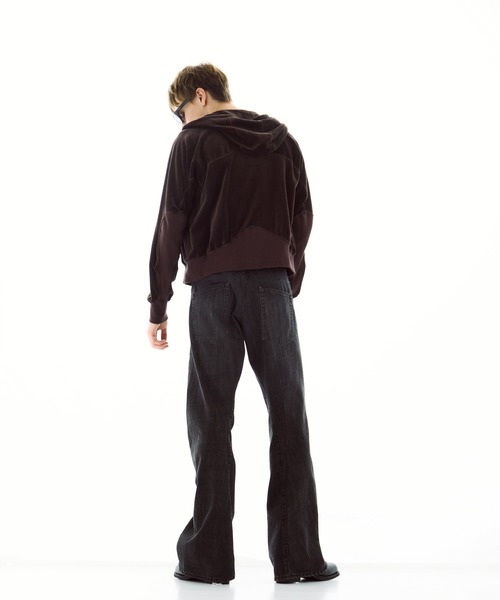 NVRFRGT（ネヴァーフォーゲット）の「別注 3D TWISTED JEANS（デニムパンツ・メンズ・ブラック・3/2/1）」の7枚目の写真
