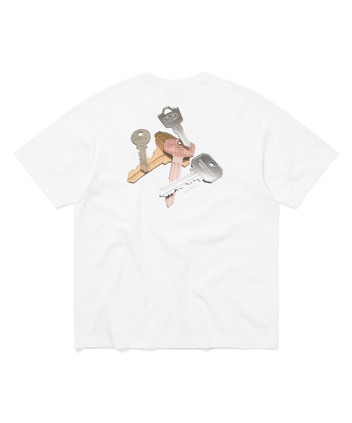 thisisneverthat(ディスイズネバーザット)の「Key Bundle Tee(Tシャツ/カットソー・メンズ・ホワイト/バイオレット・L/M/S/XL)」の4枚目の写真