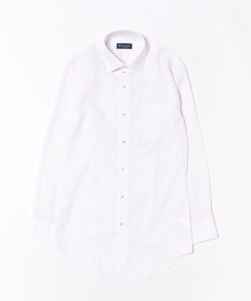 TOKYO SHIRTS(トウキョウシャツ)の「形態安定ノンアイロン ワイド 長袖ビジネスワイシャツ(ビジネスシャツ・メンズ・ライトピンク・首回り37cm-裄丈80cm/首回り39cm-裄丈80cm/首回り39cm-裄丈84cm/首回り41cm-裄丈82cm/首回り41cm-裄丈86cm/首回り42cm-裄丈82cm/首回り42cm-裄丈86cm/首回り43cm-裄丈82cm/首回り43cm-裄丈86cm/首回り37cm-裄丈84cm)」の6枚目の写真