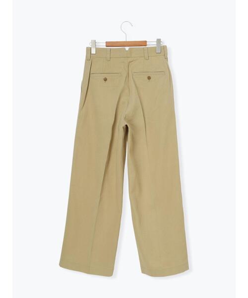 Lugnoncure（ルノンキュール）の「ストレートチノパンツ《2025autumn catalog item》（その他パンツ・レディース・ブラック/ブラウン/ベージュ・M/L）」の18枚目の写真