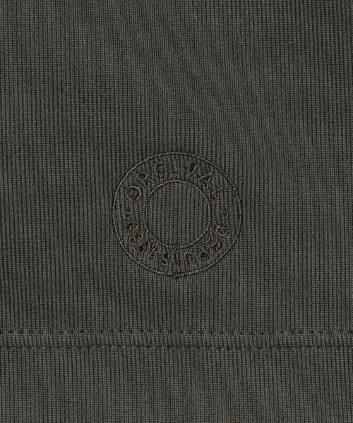 ORCIVAL（オーシバル）の「ORCIVAL | 起毛フライス クルーネックカーディガン WOMEN（カーディガン/ボレロ・レディース・オレンジ/チャコール・1）」の9枚目の写真