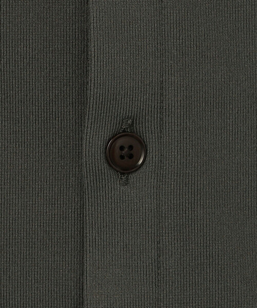 ORCIVAL（オーシバル）の「ORCIVAL | 起毛フライス クルーネックカーディガン WOMEN（カーディガン/ボレロ・レディース・オレンジ/チャコール・1）」の10枚目の写真