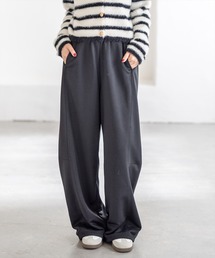 clear | 【低身長用サイズ有】カーブスウェットパンツ［大人 カジュアル 着回し力抜群］≪AW新作≫(スウェットパンツ)