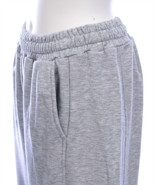 clear（クリア）の「【低身長用サイズ有】カーブスウェットパンツ［大人 カジュアル 着回し力抜群］≪AW新作≫（スウェットパンツ・レディース・ブラック/杢グレー・F/PF）」の10枚目の写真
