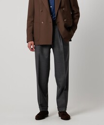 シャークスキン 2インプリーツ スラックス