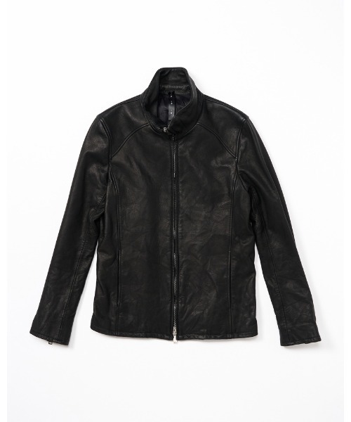 stand riders(cow leather)（ライダースジャケット）｜wjk（ダヴル