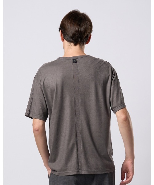 wjk（ダヴルジェイケイ）の「ex.comfy wool S/S（Tシャツ/カットソー・メンズ・ブラック/グレー・SMALL/MEDIUM/LARGE/X-LARGE）」の5枚目の写真