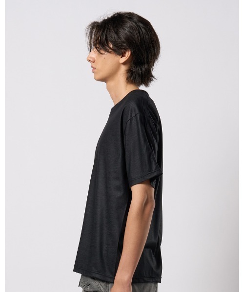 wjk（ダヴルジェイケイ）の「ex.comfy wool S/S（Tシャツ/カットソー・メンズ・ブラック/グレー・SMALL/MEDIUM/LARGE/X-LARGE）」の7枚目の写真