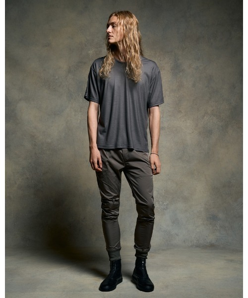 wjk（ダヴルジェイケイ）の「ex.comfy wool S/S（Tシャツ/カットソー・メンズ・ブラック/グレー・SMALL/MEDIUM/LARGE/X-LARGE）」の9枚目の写真