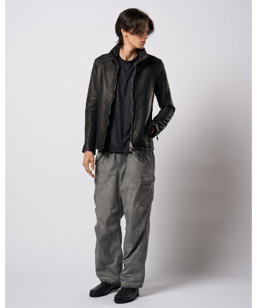 wjk（ダヴルジェイケイ）の「ex.comfy wool S/S（Tシャツ/カットソー・メンズ・ブラック/グレー・SMALL/MEDIUM/LARGE/X-LARGE）」の13枚目の写真