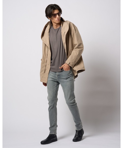 wjk（ダヴルジェイケイ）の「ex.comfy wool S/S（Tシャツ/カットソー・メンズ・ブラック/グレー・SMALL/MEDIUM/LARGE/X-LARGE）」の16枚目の写真