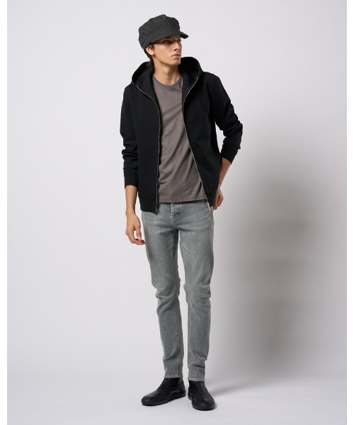 wjk（ダヴルジェイケイ）の「ex.comfy wool S/S（Tシャツ/カットソー・メンズ・ブラック/グレー・SMALL/MEDIUM/LARGE/X-LARGE）」の17枚目の写真