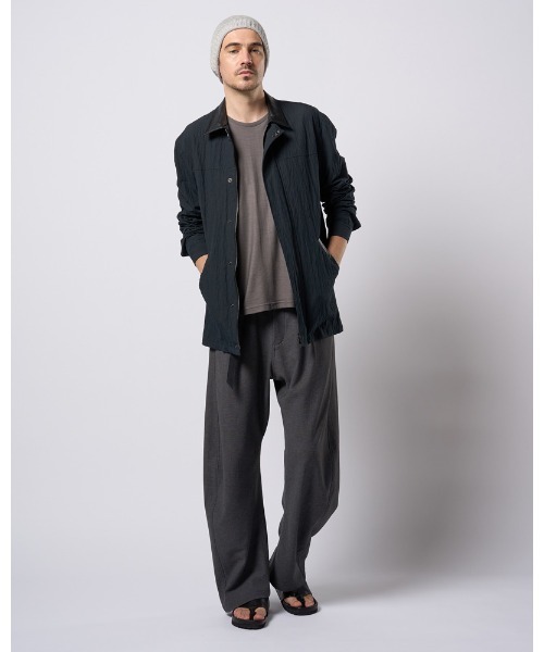 wjk（ダヴルジェイケイ）の「ex.comfy wool S/S（Tシャツ/カットソー・メンズ・ブラック/グレー・SMALL/MEDIUM/LARGE/X-LARGE）」の20枚目の写真