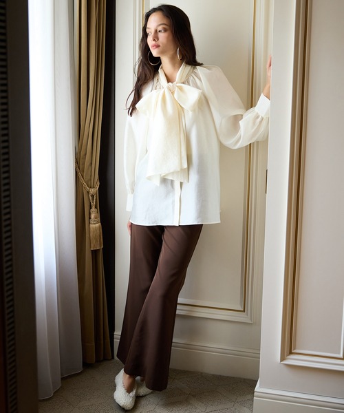 セール】シアーボウタイブラウス（シャツ/ブラウス）｜EIMY ISTOIRE