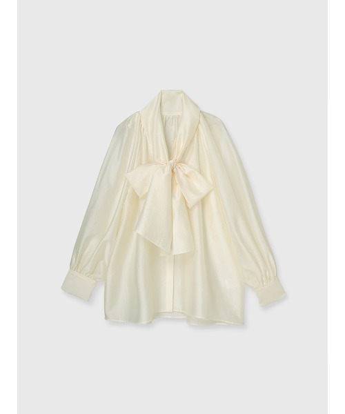 シアーボウタイブラウス（シャツ/ブラウス）｜EIMY ISTOIRE（エイミー