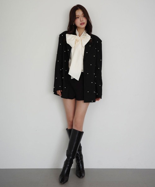 シアーボウタイブラウス（シャツ/ブラウス）｜EIMY ISTOIRE（エイミー