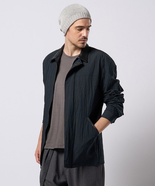 wjk(ダヴルジェイケイ)の「mko13201- GIMA roll beanie ニット帽(8991 kc62h)(ニットキャップ/ビーニー・メンズ・ライトベージュ/ライトブルー/ライトグレー・FREE)」の17枚目の写真